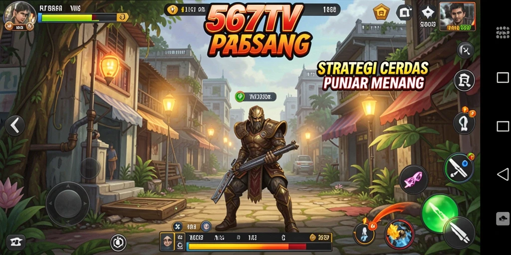 Tampilan gameplay 567TV dengan strategi cerdas dan interaksi pemain.