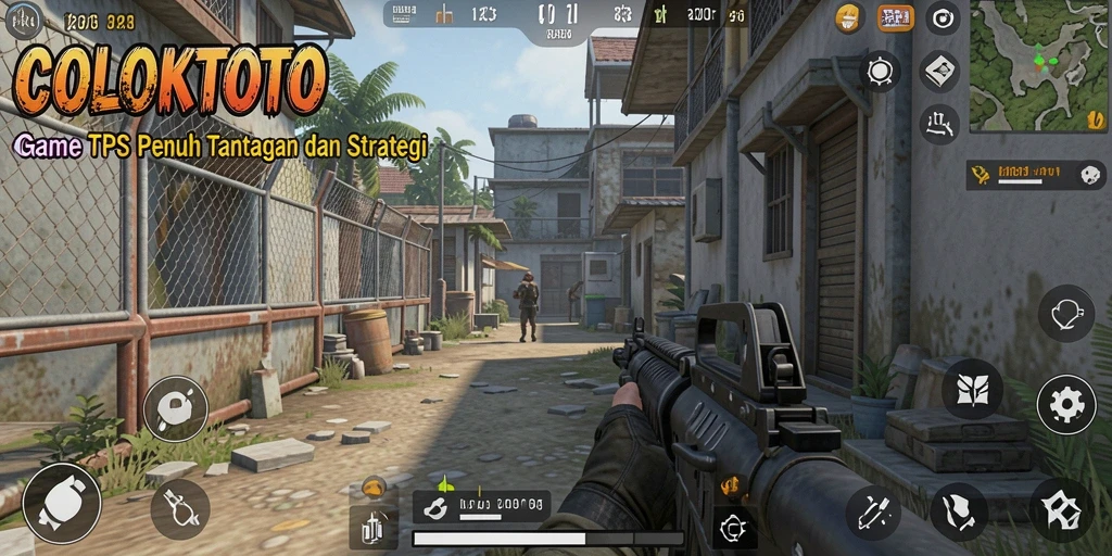 Tampilan gameplay seru dan mendebarkan dari COLOKTOTO.