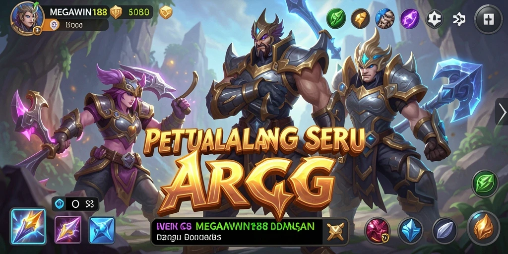Tampilan gameplay mendebarkan di dunia MEGAWIN188
