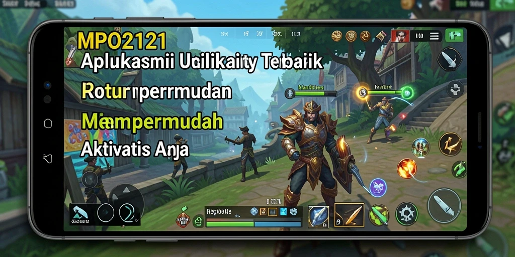 Tampilan antarmuka MPO2121 yang intuitif dan mudah digunakan.