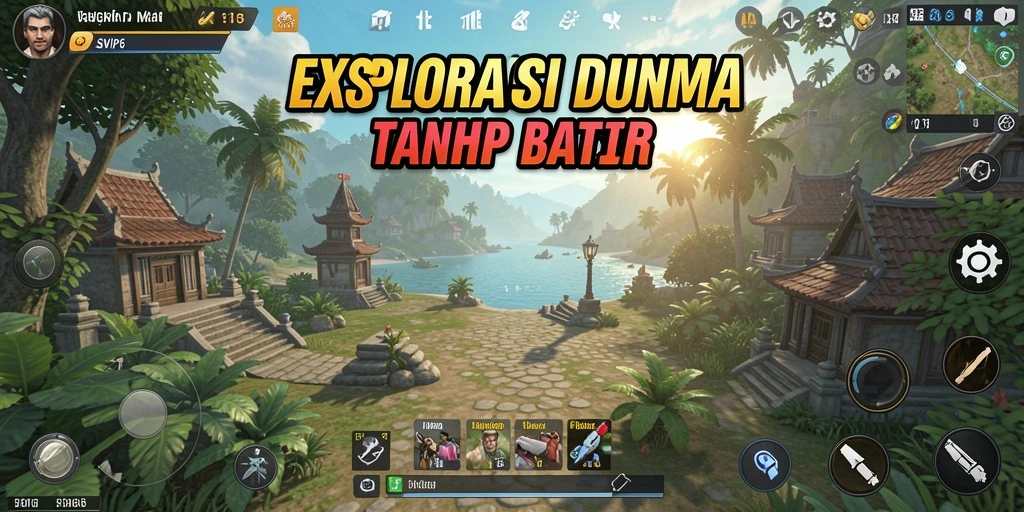 Tangkapan layar menampilkan petualangan seru dalam SVIP6 Open World.